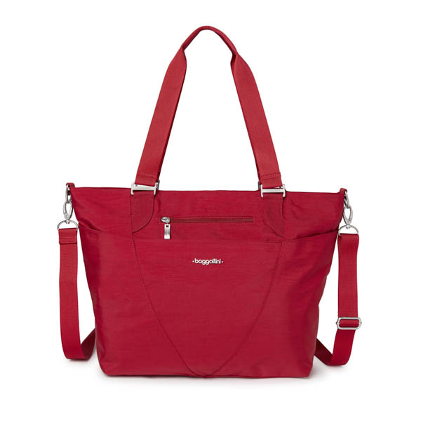 Baggallini Avenue Tote: Apple